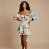 Isabelle Puff Mini Dress