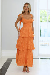 Pure Energy Maxi Dress Orange