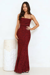 Bridge To Wonderland Maxi Dress Plum